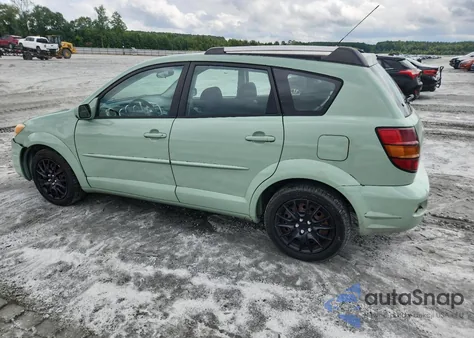 2005 Pontiac Vibe из США, поврежденный, VIN 5Y2SL63815Z437853